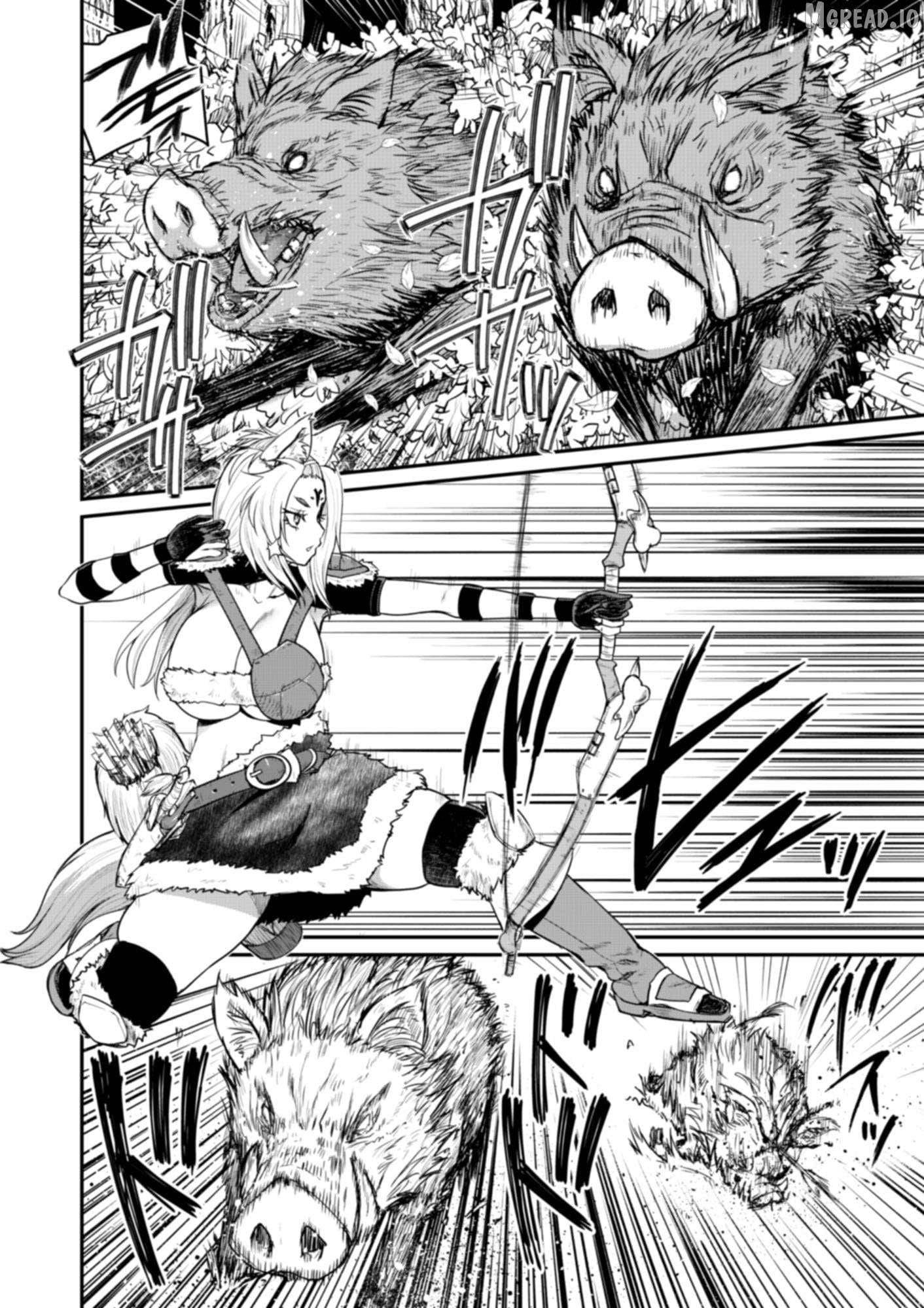 Henkyou no Ofuroya-san, Harem ni naru ~Yamaoku ni Arusabireta Onsen no Kounou ga Chiutosugite Onna Bouken-sha ni Daininkina Ken~ Chapter 6 - page 17