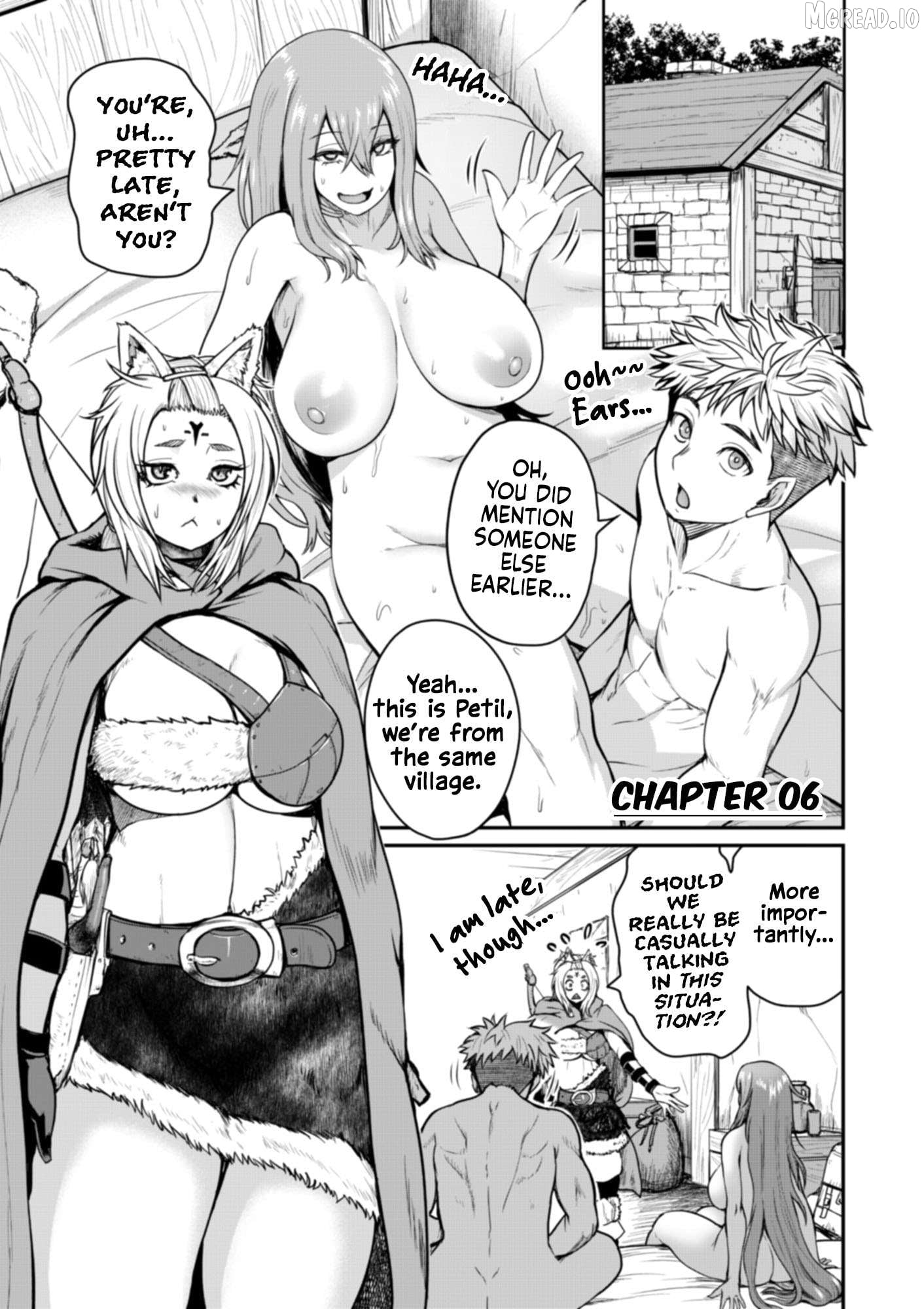 Henkyou no Ofuroya-san, Harem ni naru ~Yamaoku ni Arusabireta Onsen no Kounou ga Chiutosugite Onna Bouken-sha ni Daininkina Ken~ Chapter 6 - page 4