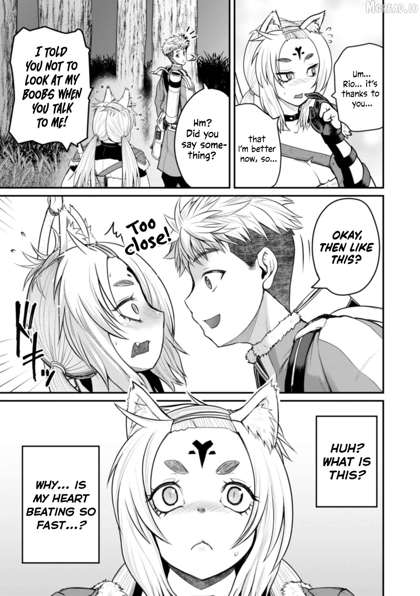 Henkyou no Ofuroya-san, Harem ni naru ~Yamaoku ni Arusabireta Onsen no Kounou ga Chiutosugite Onna Bouken-sha ni Daininkina Ken~ Chapter 7 - page 12