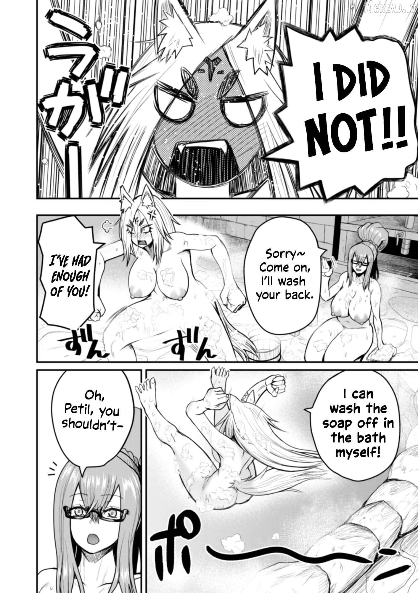 Henkyou no Ofuroya-san, Harem ni naru ~Yamaoku ni Arusabireta Onsen no Kounou ga Chiutosugite Onna Bouken-sha ni Daininkina Ken~ Chapter 7 - page 17