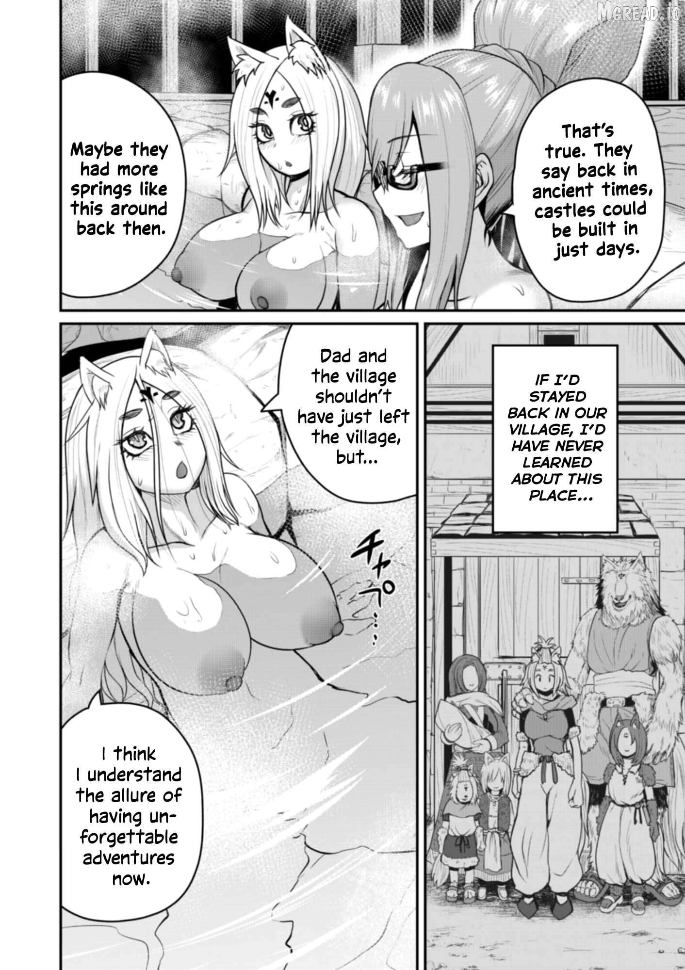 Henkyou no Ofuroya-san, Harem ni naru ~Yamaoku ni Arusabireta Onsen no Kounou ga Chiutosugite Onna Bouken-sha ni Daininkina Ken~ Chapter 7 - page 19