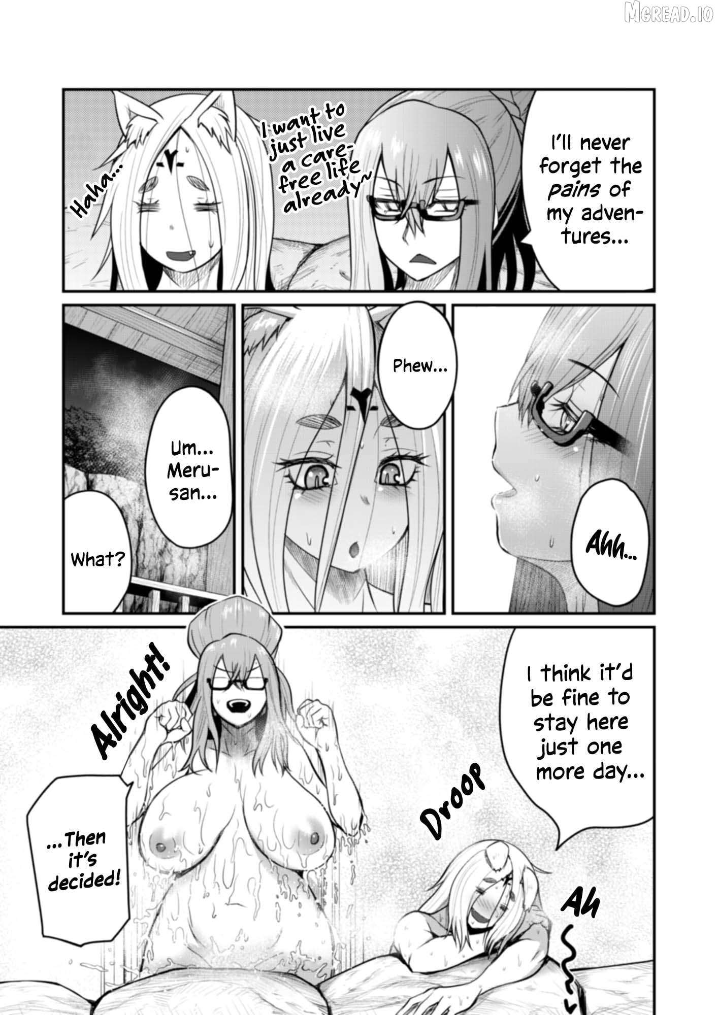 Henkyou no Ofuroya-san, Harem ni naru ~Yamaoku ni Arusabireta Onsen no Kounou ga Chiutosugite Onna Bouken-sha ni Daininkina Ken~ Chapter 7 - page 20