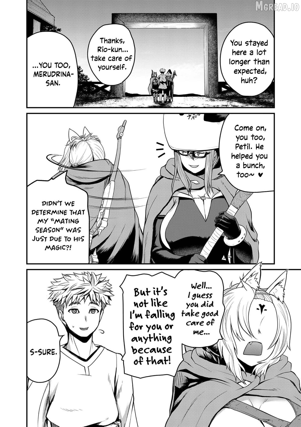 Henkyou no Ofuroya-san, Harem ni naru ~Yamaoku ni Arusabireta Onsen no Kounou ga Chiutosugite Onna Bouken-sha ni Daininkina Ken~ Chapter 8 - page 19