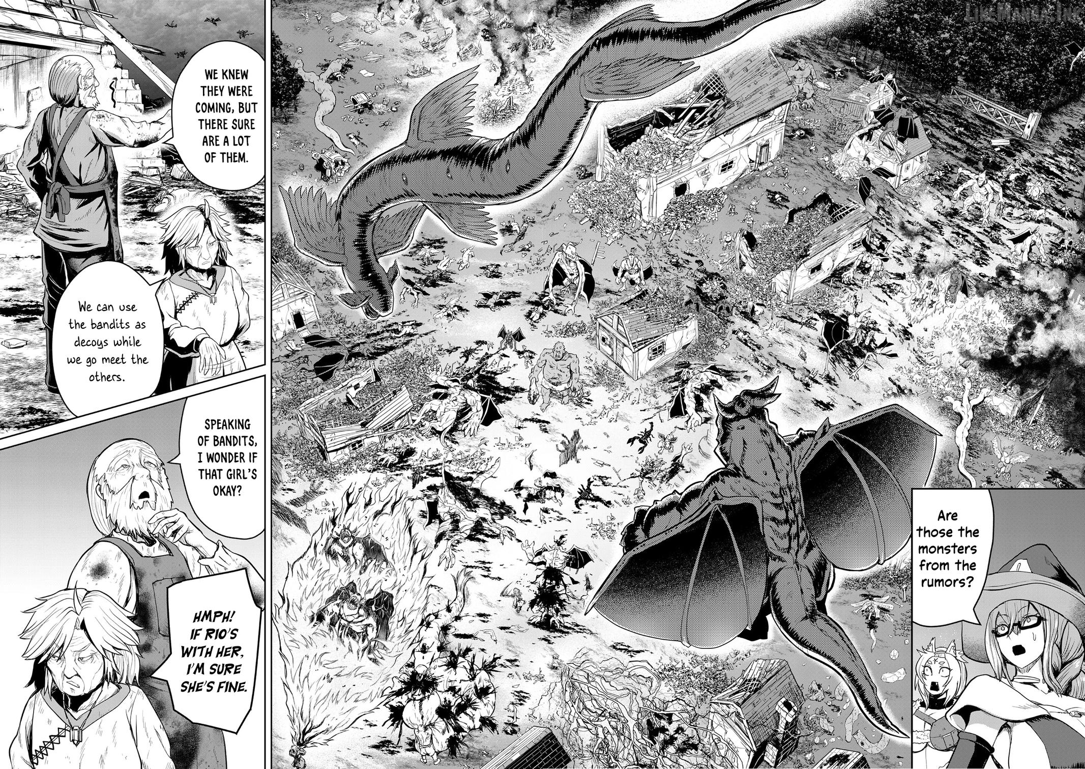 Henkyou no Ofuroya-san, Harem ni naru ~Yamaoku ni Arusabireta Onsen no Kounou ga Chiutosugite Onna Bouken-sha ni Daininkina Ken~ Chapter 11 - page 21