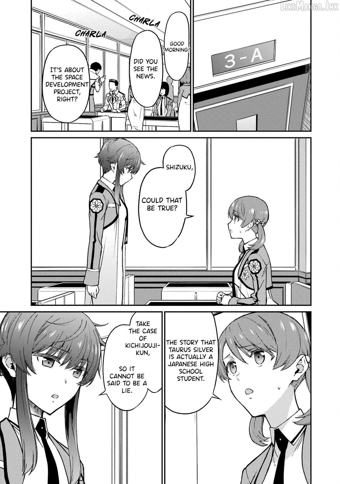 Mahouka Koukou no Rettousei - Koritsu-hen Chapter 4 - page 14