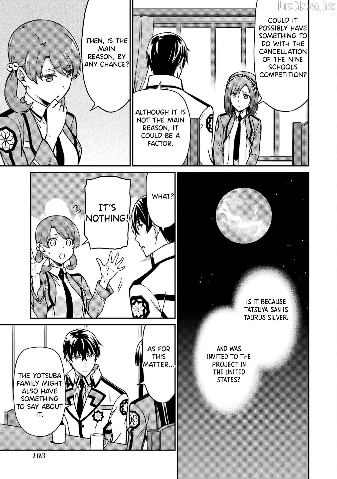 Mahouka Koukou no Rettousei - Koritsu-hen Chapter 5 - page 14