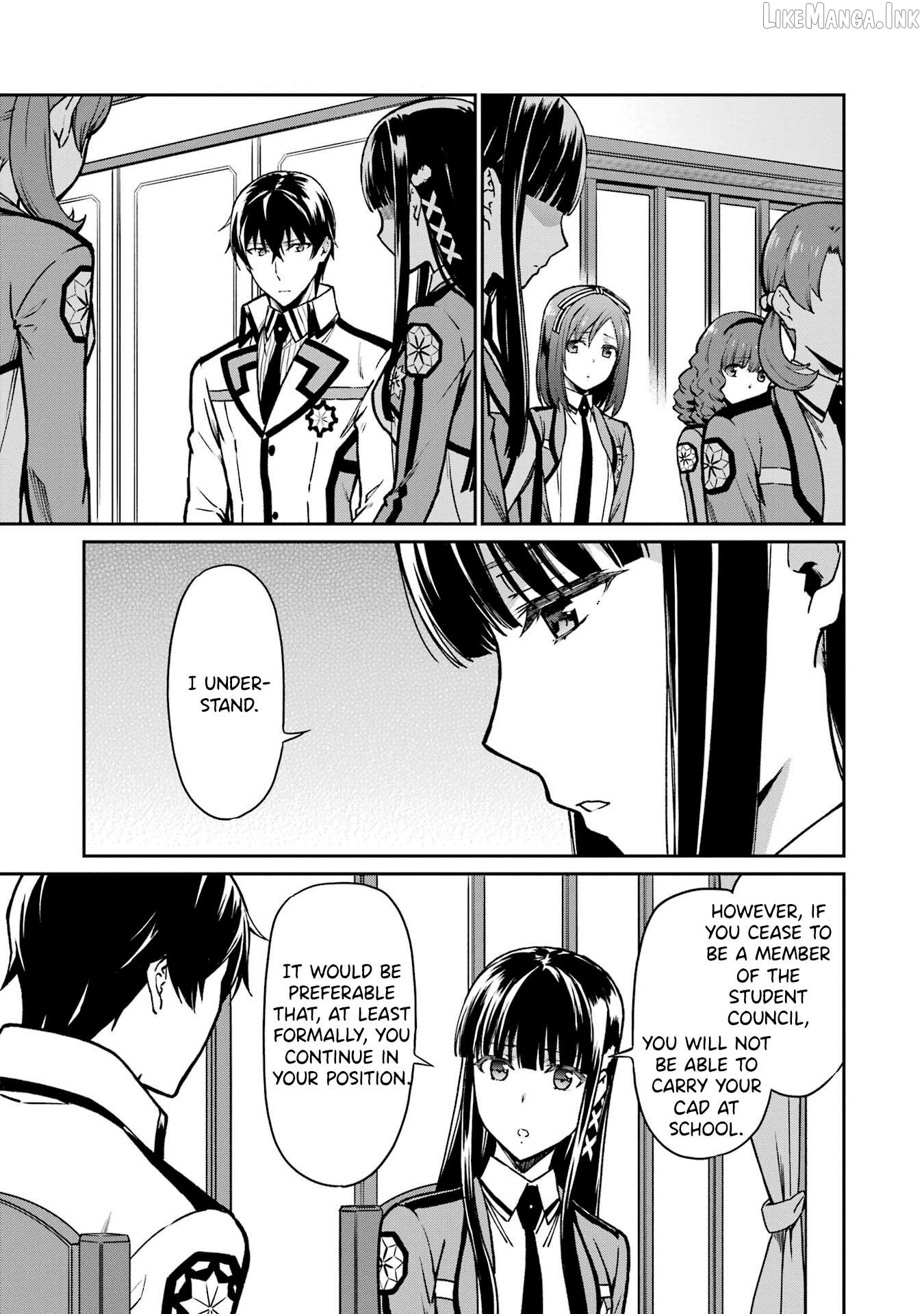 Mahouka Koukou no Rettousei - Koritsu-hen Chapter 5 - page 16