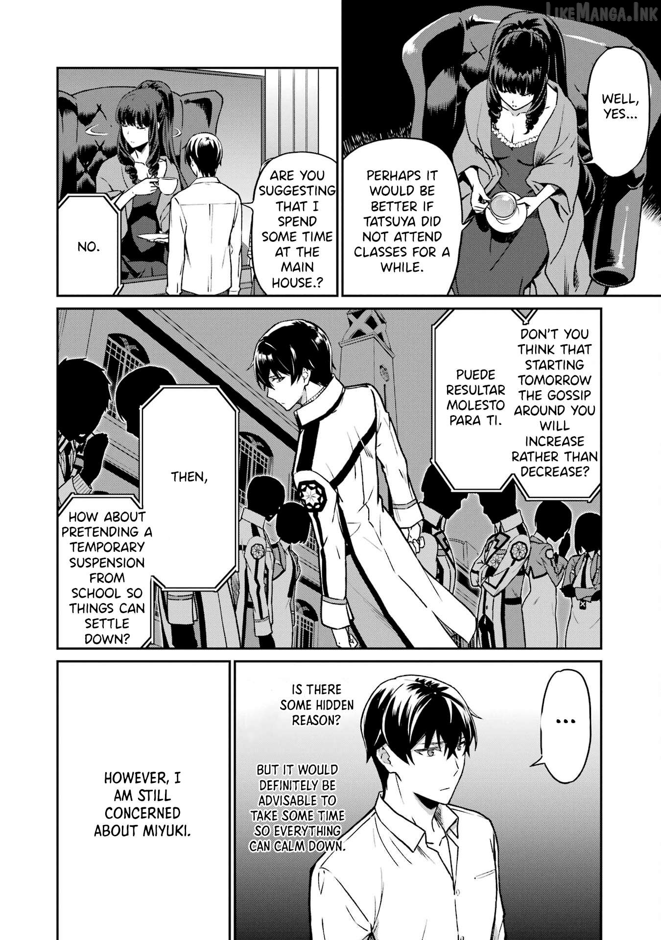 Mahouka Koukou no Rettousei - Koritsu-hen Chapter 5 - page 21