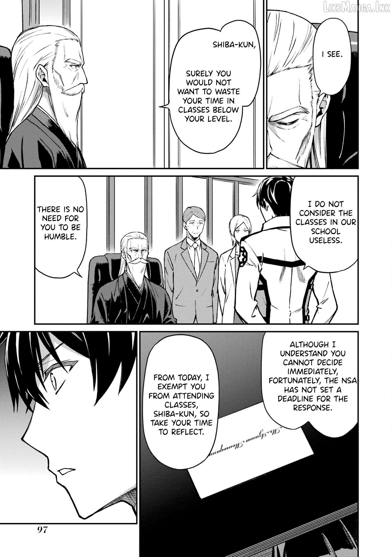 Mahouka Koukou no Rettousei - Koritsu-hen Chapter 5 - page 8