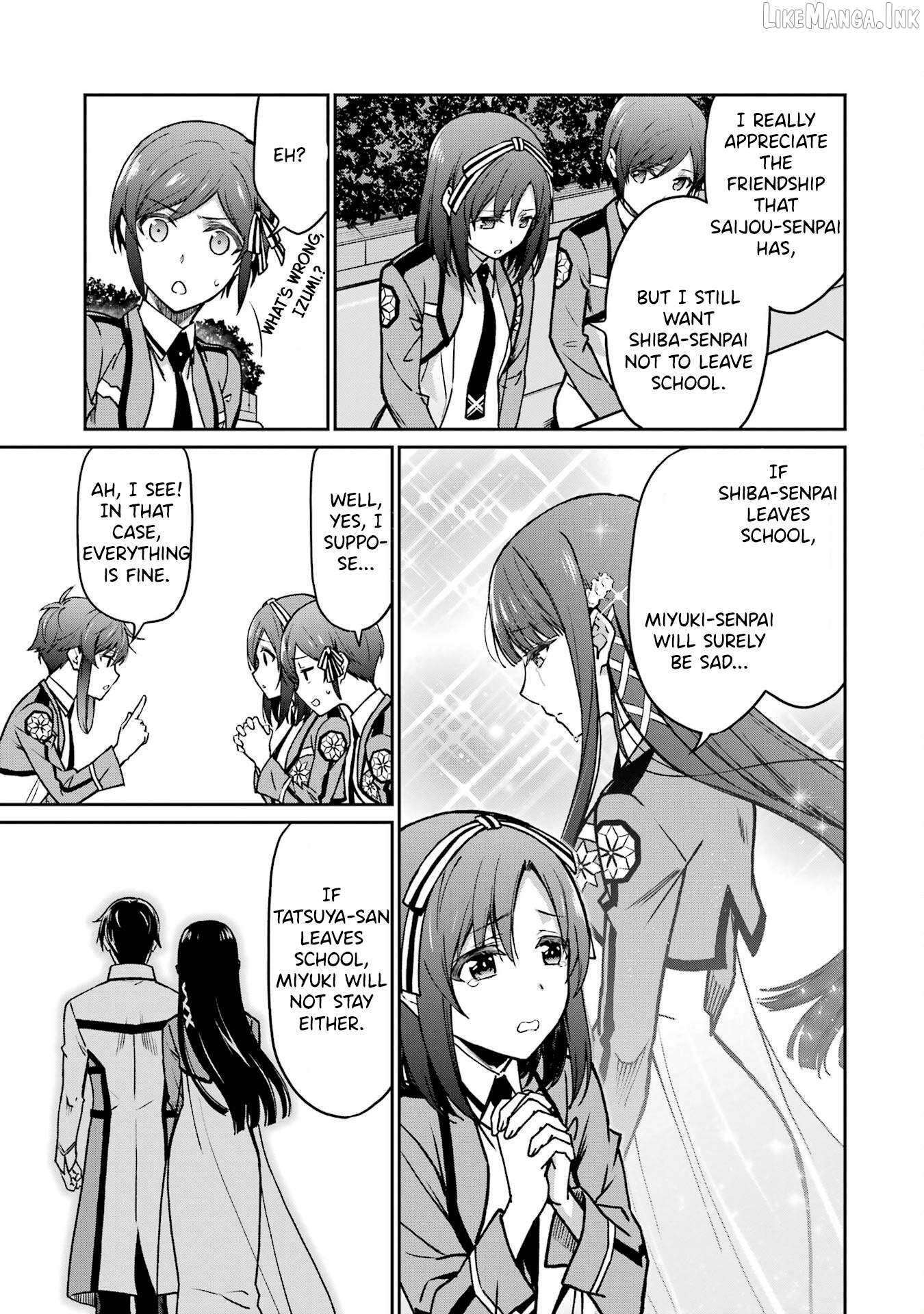 Mahouka Koukou no Rettousei - Koritsu-hen Chapter 7 - page 10