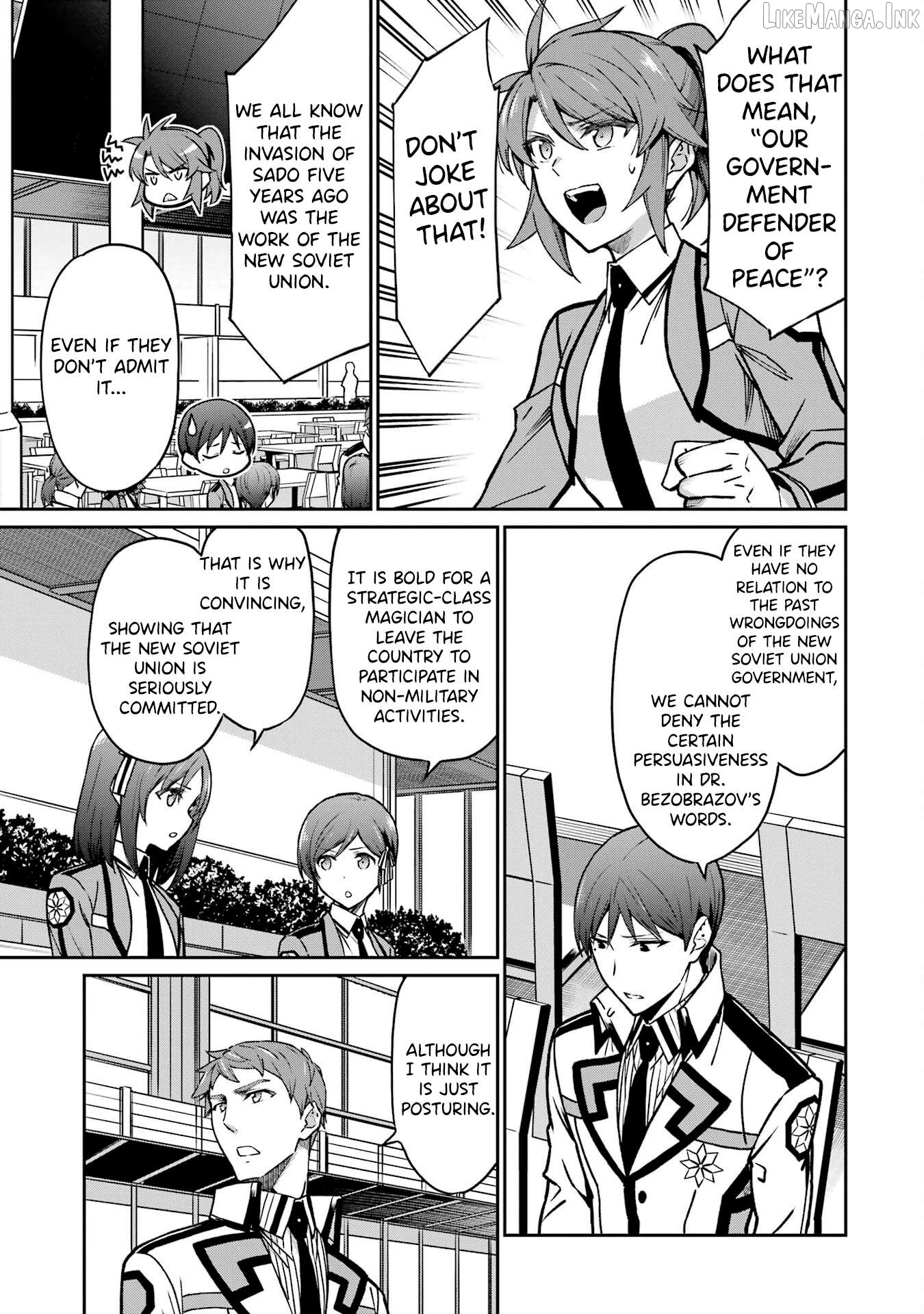 Mahouka Koukou no Rettousei - Koritsu-hen Chapter 7 - page 16