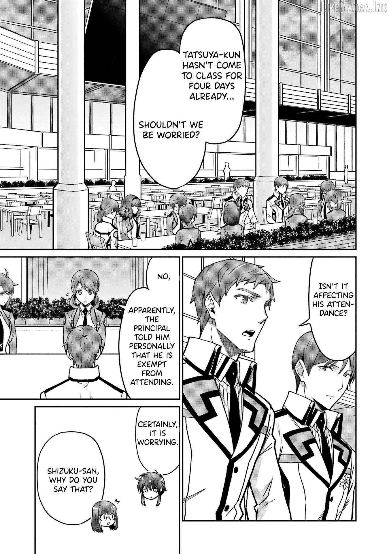 Mahouka Koukou no Rettousei - Koritsu-hen Chapter 7 - page 6