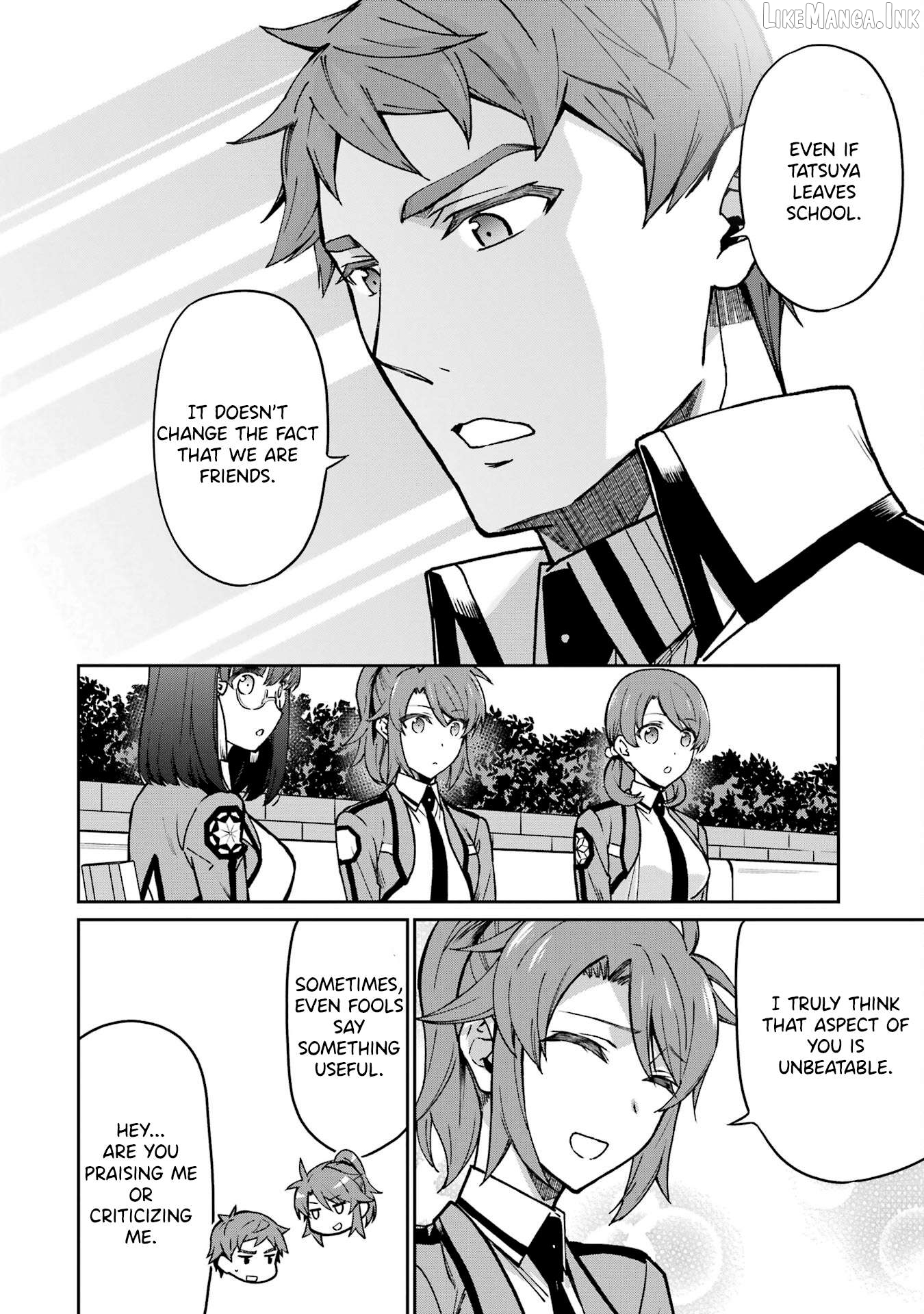 Mahouka Koukou no Rettousei - Koritsu-hen Chapter 7 - page 9