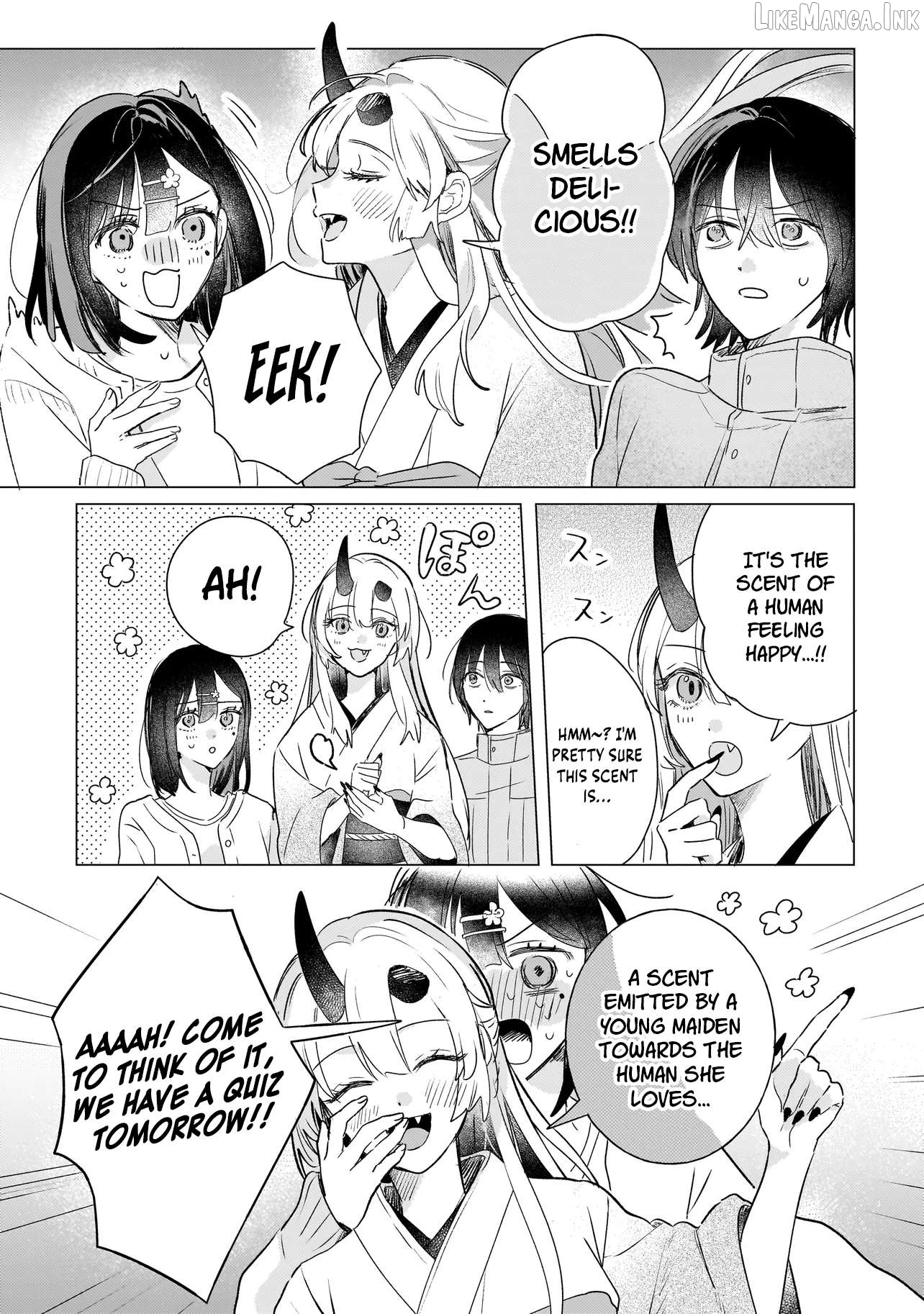 Onihime wa Uchi no Naka Chapter 2.2 - page 17