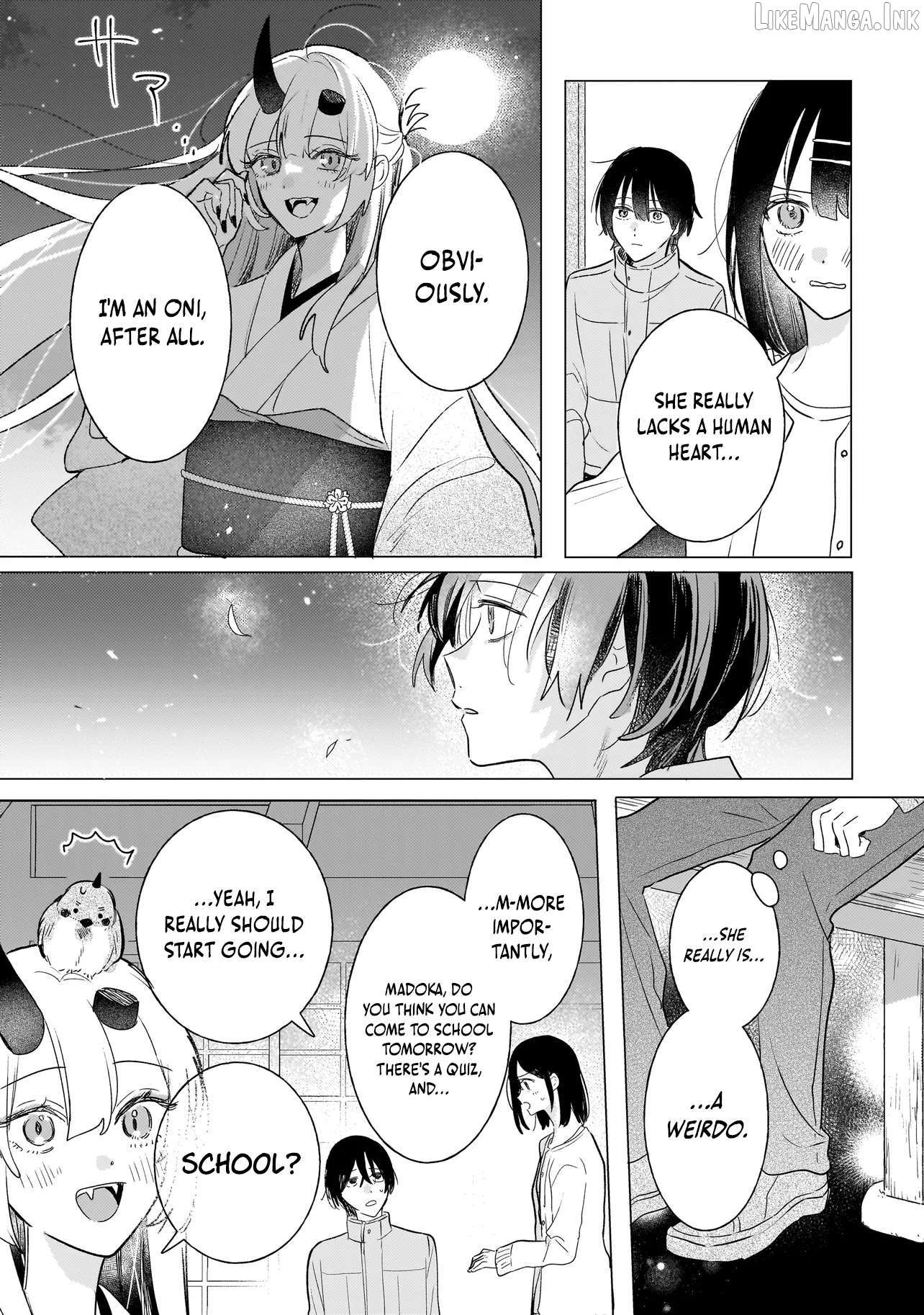 Onihime wa Uchi no Naka Chapter 2.2 - page 19