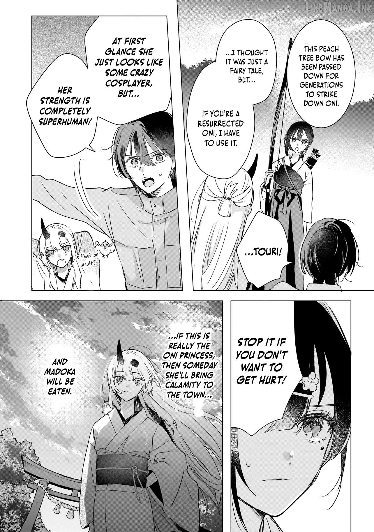 Onihime wa Uchi no Naka Chapter 2.2 - page 2
