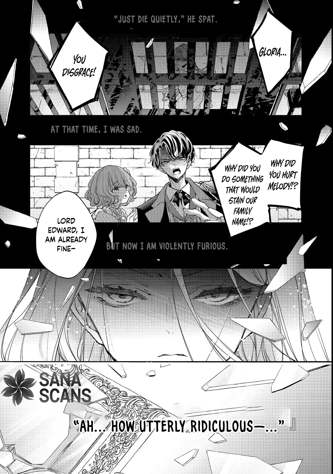 The Condemnation and Revenge of the Villainess Gloria von Cordwell Chapter 1 - page 1