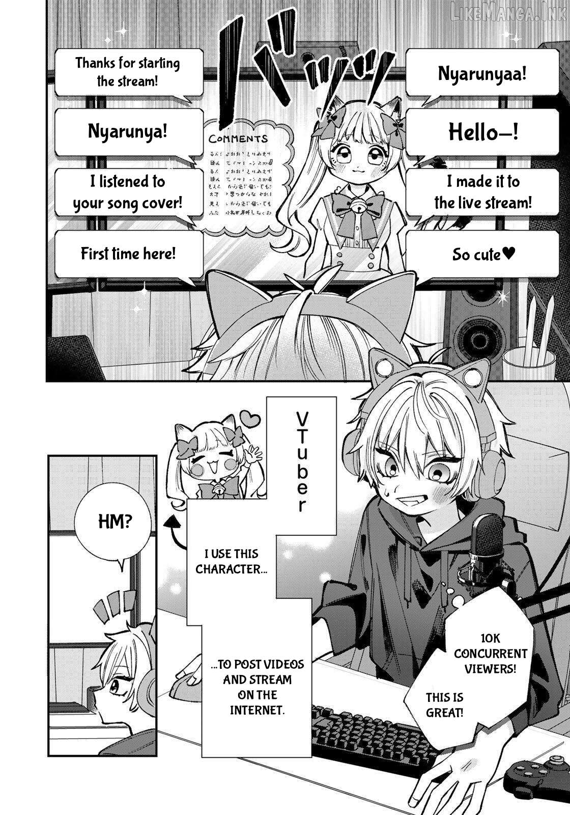 I'm a Pretty Girl VTuber Chapter 1 - page 12