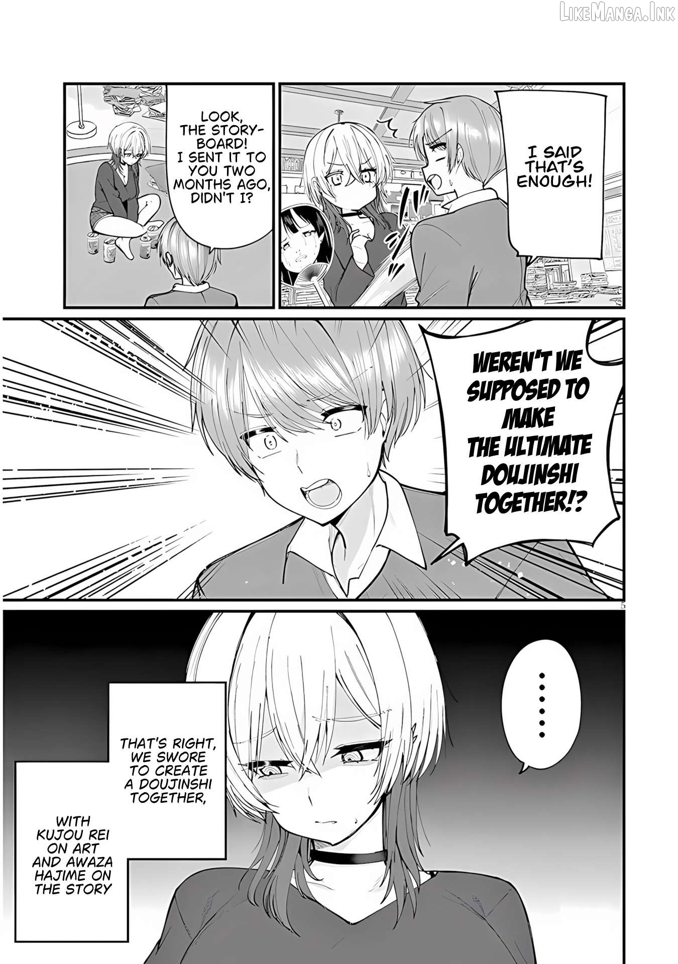 I Couldn't Draw It, So I Tried Doing It Chapter 1 - page 6
