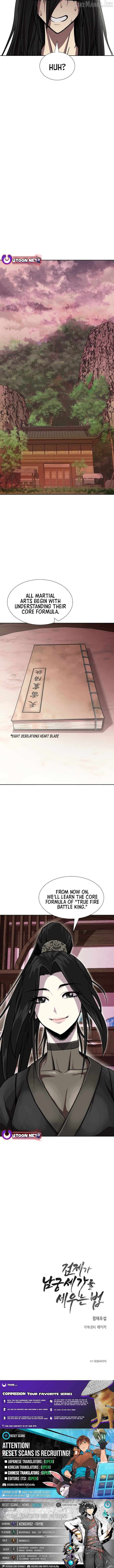 The Sword Emperor’s Path to Namgung Chapter 3 - page 22