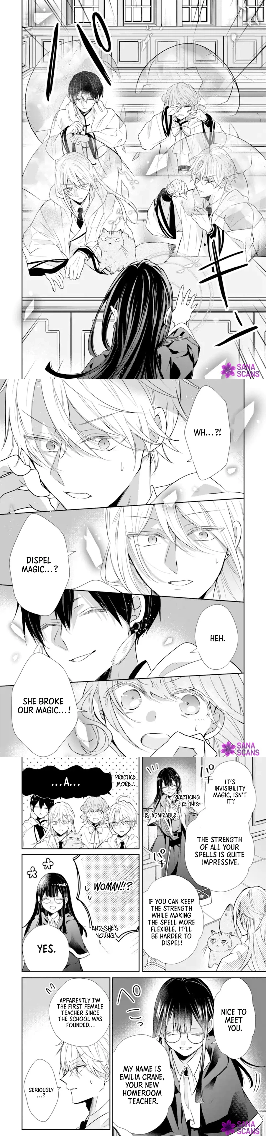 The Strongest Magic Teacher Emilia Crane Lives Freely After Her Broken Engagement. Chapter 1 - page 6