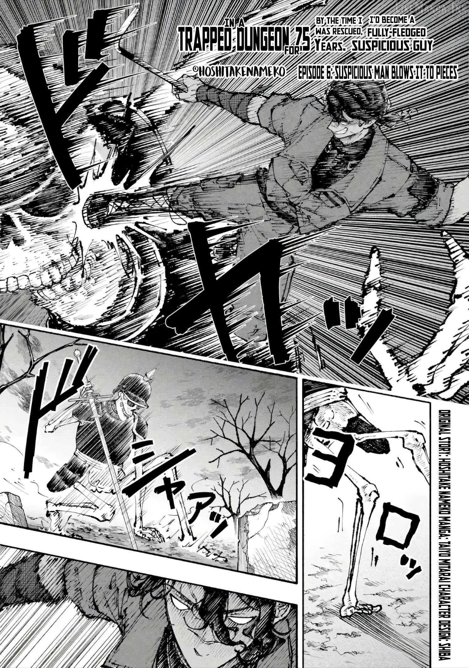 Dungeon ni Tojikomerarete 25-nen. Kyuushutsu sareta Toki ni wa Rippa na Fushinsha ni Natteita Chapter 6.1 - page 2
