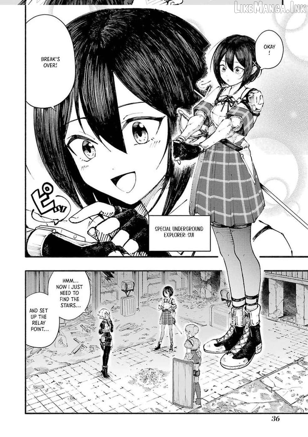 Dungeon ni Tojikomerarete 25-nen. Kyuushutsu sareta Toki ni wa Rippa na Fushinsha ni Natteita Chapter 1 - page 36