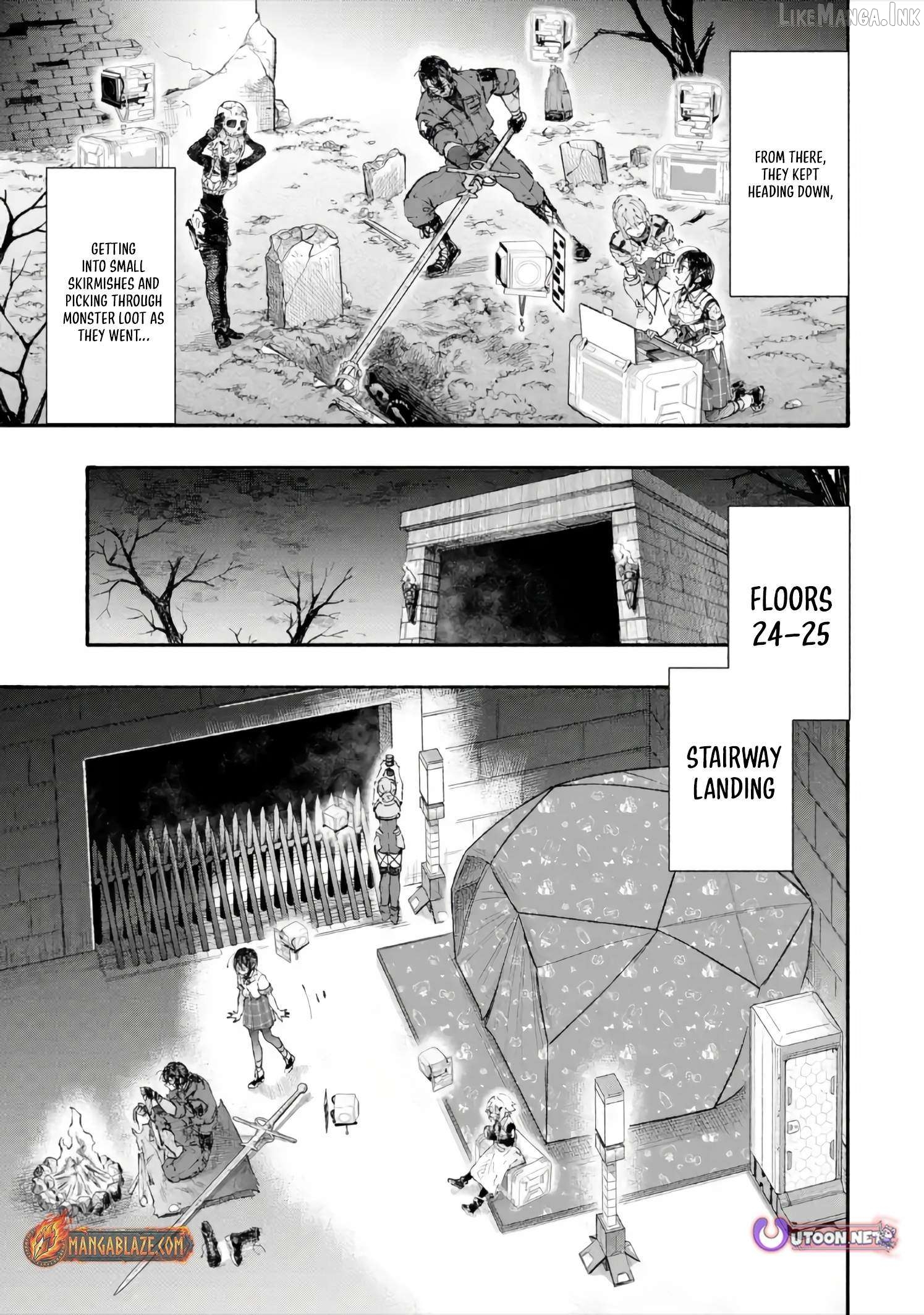 Dungeon ni Tojikomerarete 25-nen. Kyuushutsu sareta Toki ni wa Rippa na Fushinsha ni Natteita Chapter 6.2 - page 10