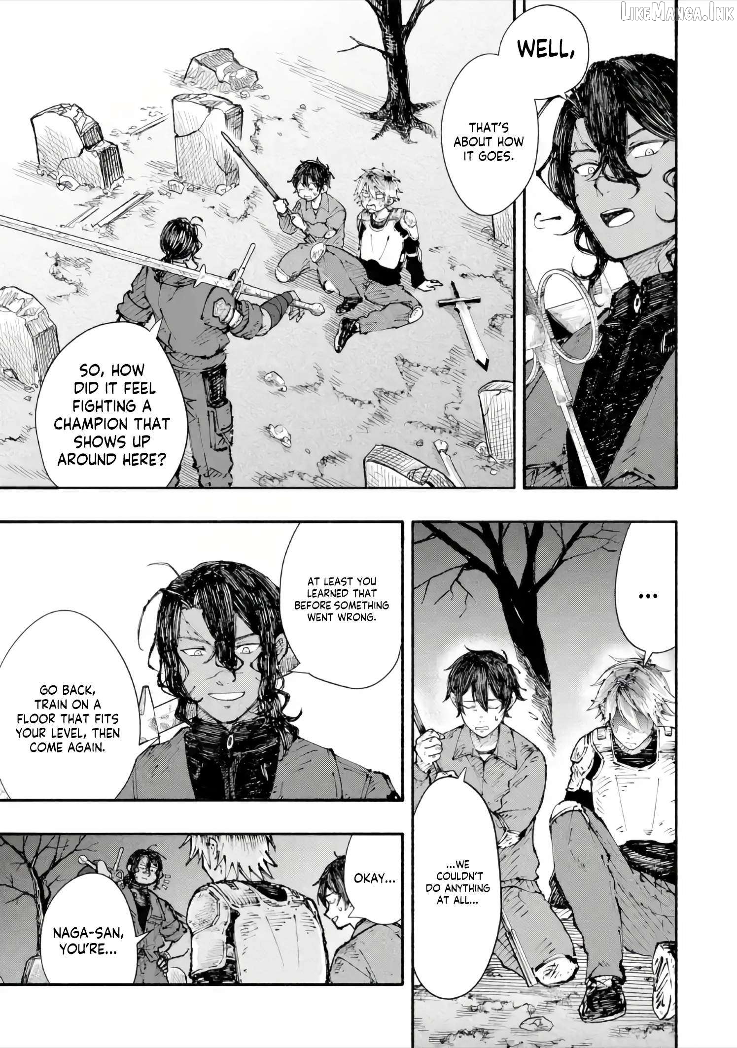 Dungeon ni Tojikomerarete 25-nen. Kyuushutsu sareta Toki ni wa Rippa na Fushinsha ni Natteita Chapter 6.2 - page 2