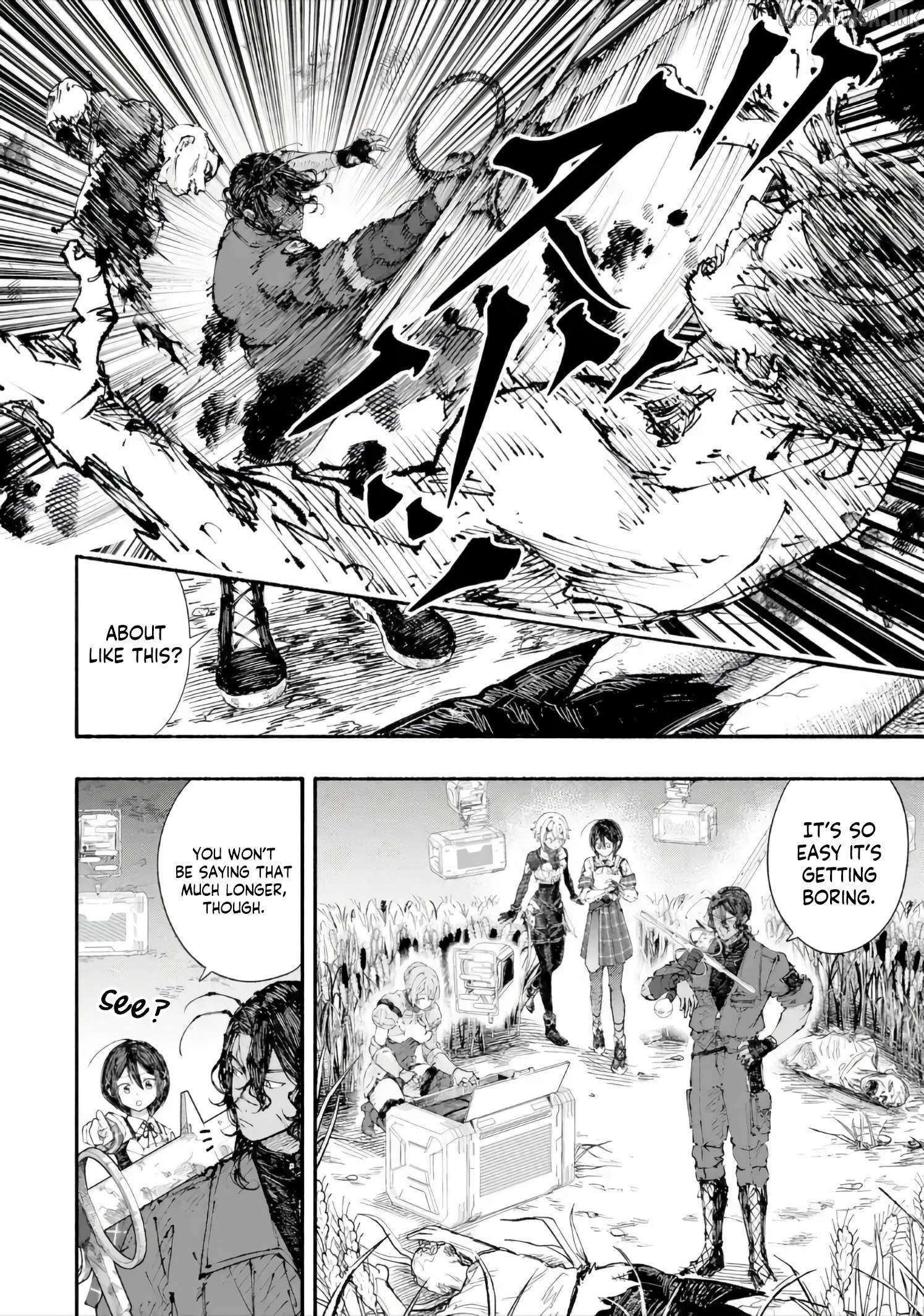 Dungeon ni Tojikomerarete 25-nen. Kyuushutsu sareta Toki ni wa Rippa na Fushinsha ni Natteita Chapter 6.3 - page 6