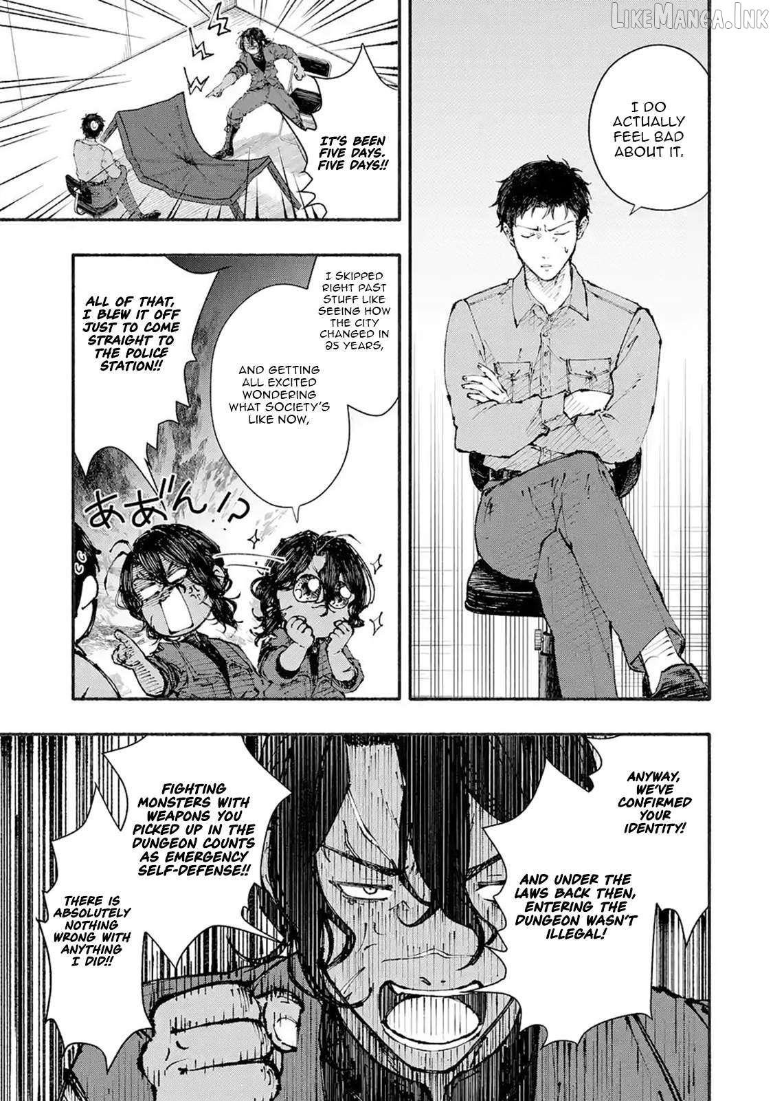 Dungeon ni Tojikomerarete 25-nen. Kyuushutsu sareta Toki ni wa Rippa na Fushinsha ni Natteita Chapter 3 - page 16