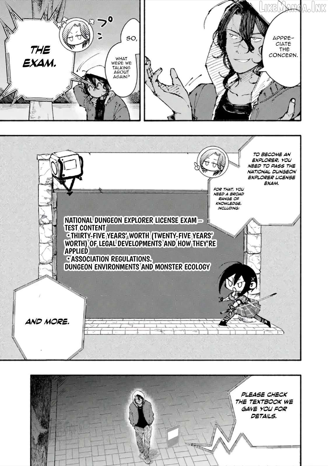 Dungeon ni Tojikomerarete 25-nen. Kyuushutsu sareta Toki ni wa Rippa na Fushinsha ni Natteita Chapter 4.1 - page 4