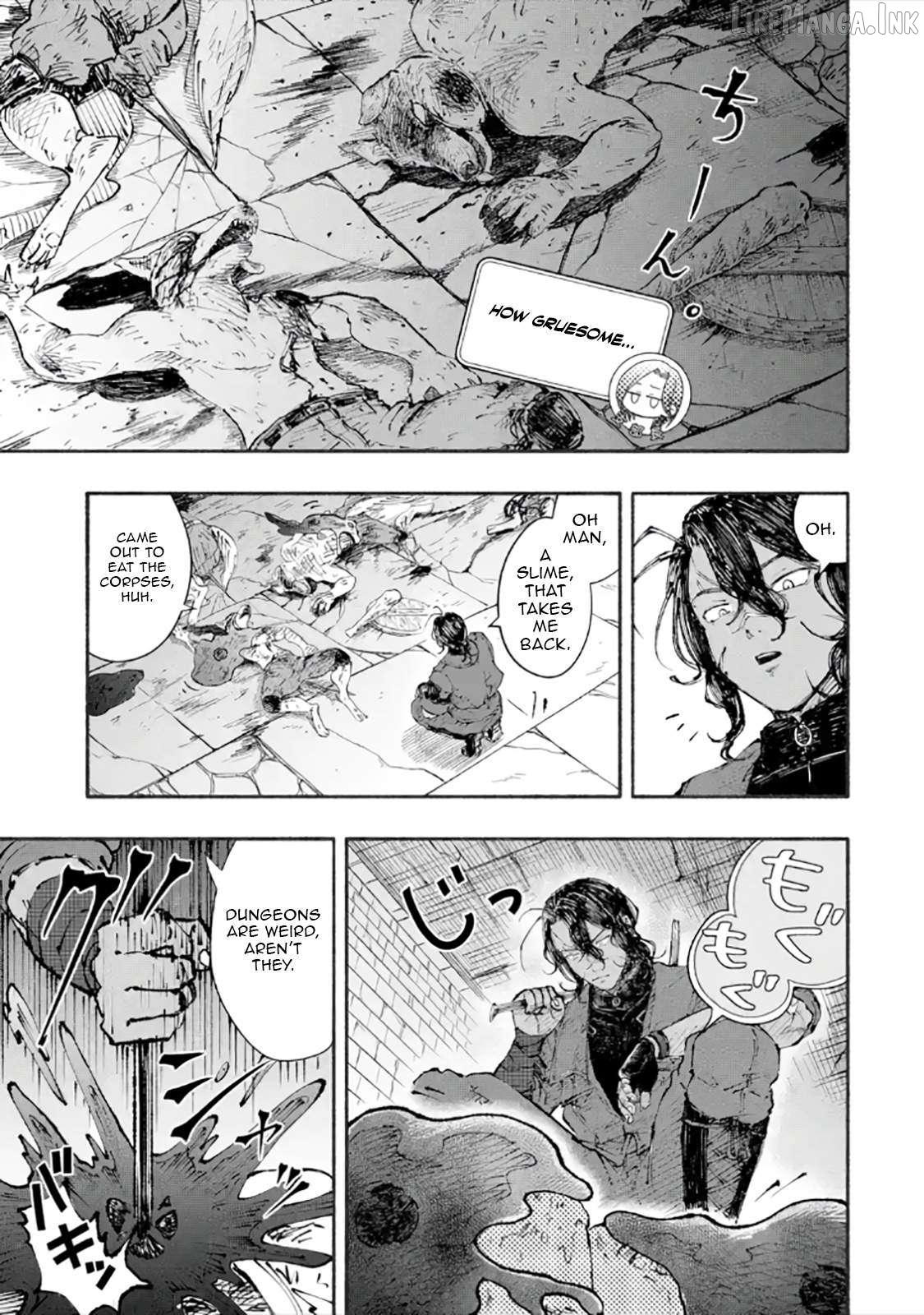 Dungeon ni Tojikomerarete 25-nen. Kyuushutsu sareta Toki ni wa Rippa na Fushinsha ni Natteita Chapter 4.2 - page 4