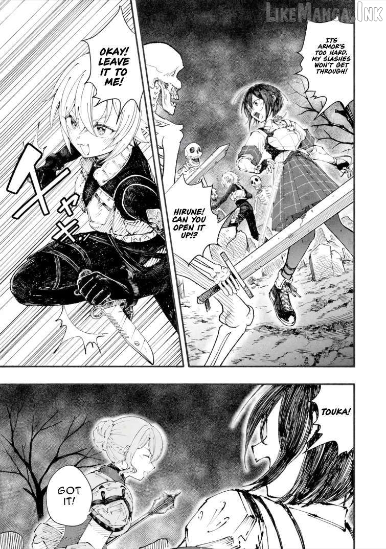 Dungeon ni Tojikomerarete 25-nen. Kyuushutsu sareta Toki ni wa Rippa na Fushinsha ni Natteita Chapter 4.3 - page 12