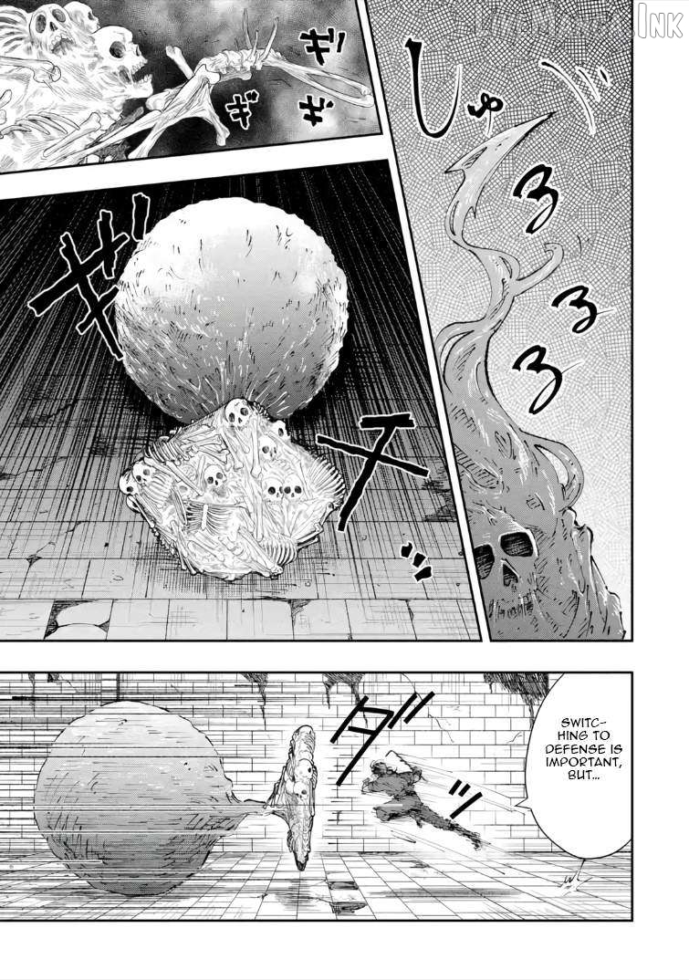 Dungeon ni Tojikomerarete 25-nen. Kyuushutsu sareta Toki ni wa Rippa na Fushinsha ni Natteita Chapter 4.3 - page 4