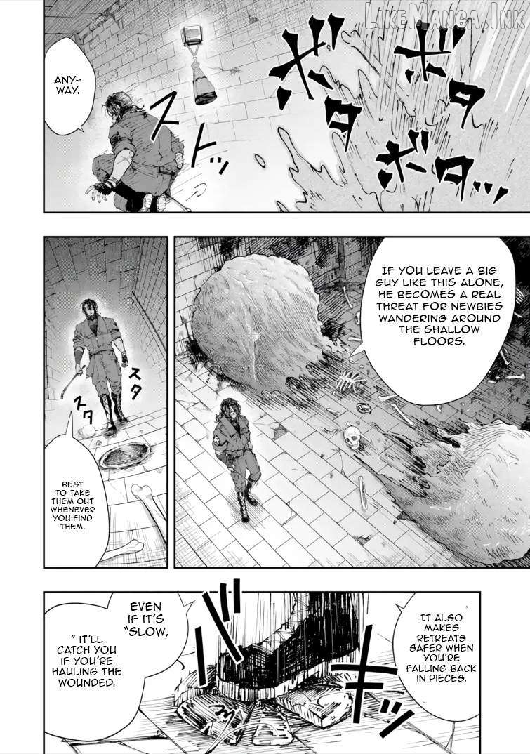 Dungeon ni Tojikomerarete 25-nen. Kyuushutsu sareta Toki ni wa Rippa na Fushinsha ni Natteita Chapter 4.3 - page 7