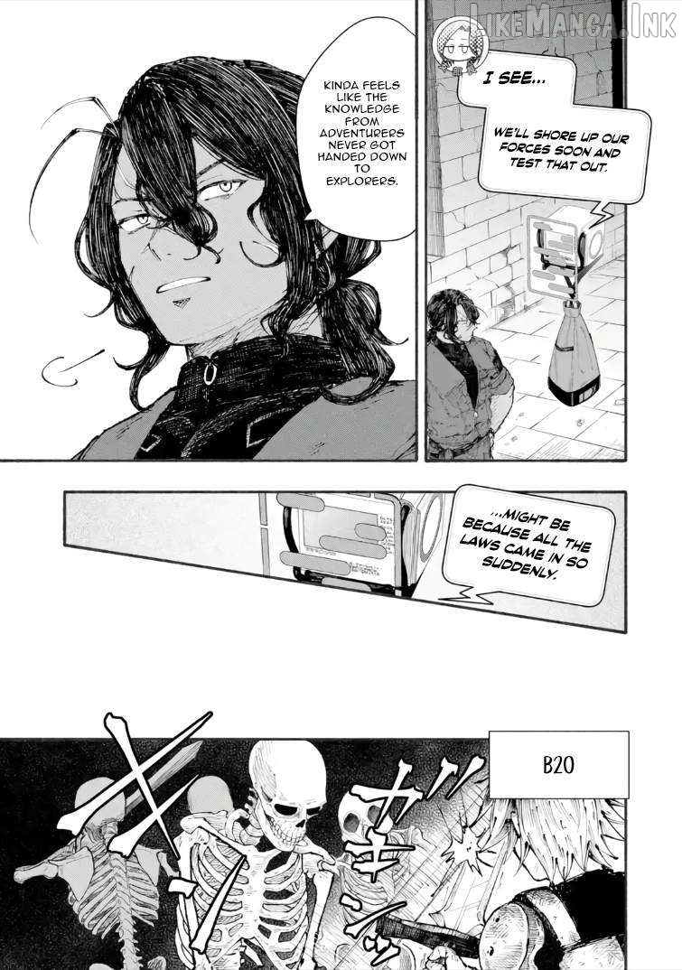 Dungeon ni Tojikomerarete 25-nen. Kyuushutsu sareta Toki ni wa Rippa na Fushinsha ni Natteita Chapter 4.3 - page 8