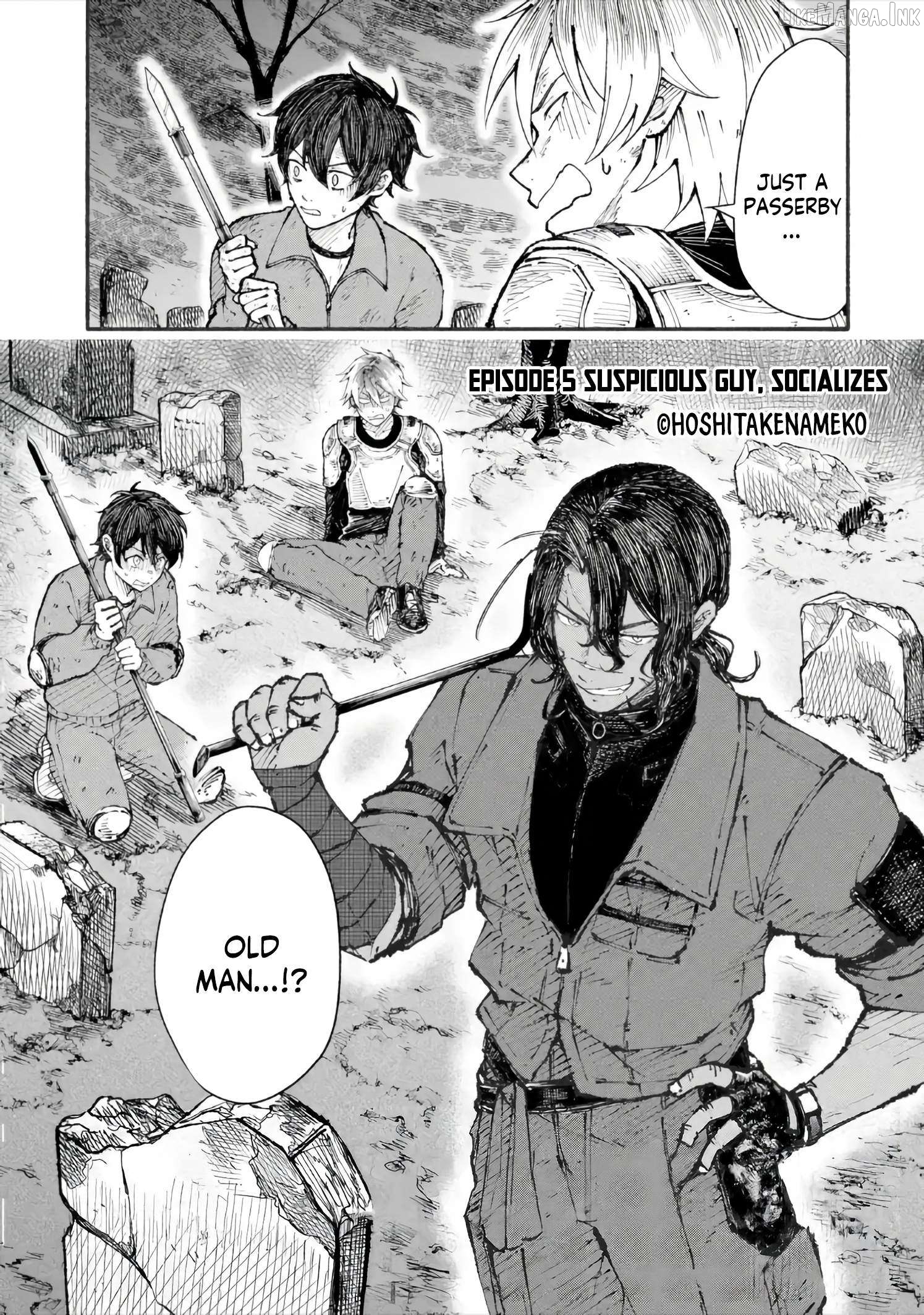 Dungeon ni Tojikomerarete 25-nen. Kyuushutsu sareta Toki ni wa Rippa na Fushinsha ni Natteita Chapter 5.1 - page 2