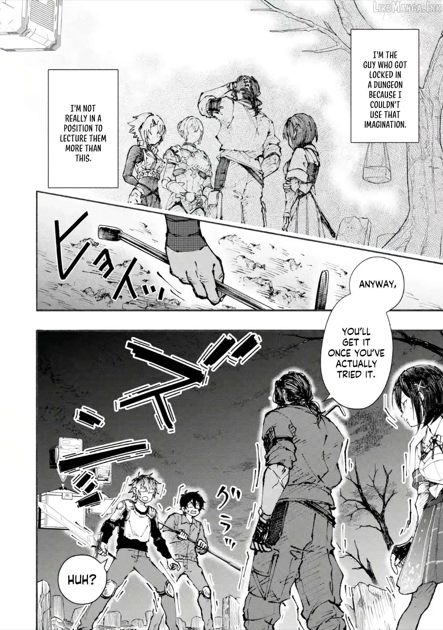 Dungeon ni Tojikomerarete 25-nen. Kyuushutsu sareta Toki ni wa Rippa na Fushinsha ni Natteita Chapter 5.3 - page 8