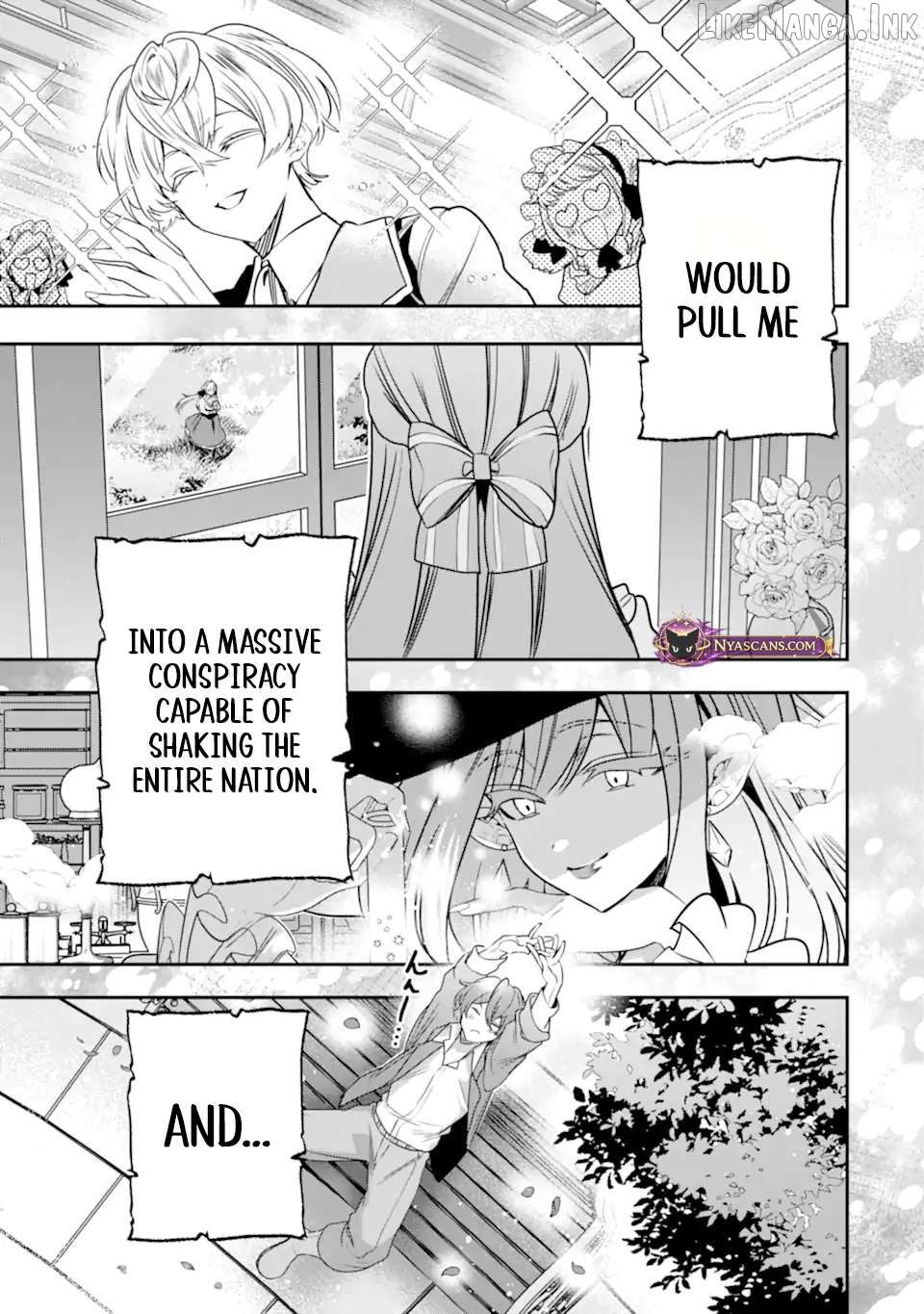 Konyakusha o Sutetara, Tanoshii Mahou Gakkou no Seikatsu ga Matte Imashita! Chapter 1.2 - page 35