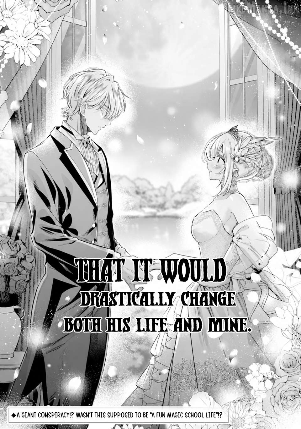 Konyakusha o Sutetara, Tanoshii Mahou Gakkou no Seikatsu ga Matte Imashita! Chapter 1.2 - page 36