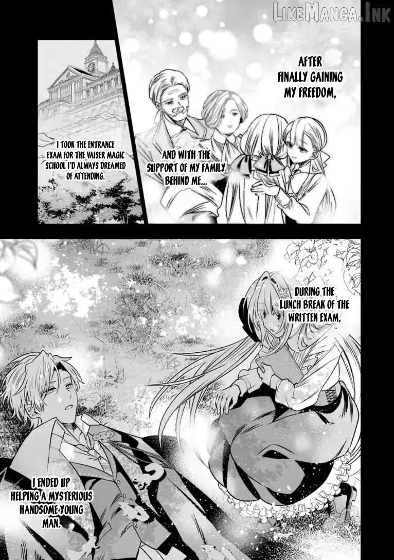 Konyakusha o Sutetara, Tanoshii Mahou Gakkou no Seikatsu ga Matte Imashita! Chapter 2.1 - page 6