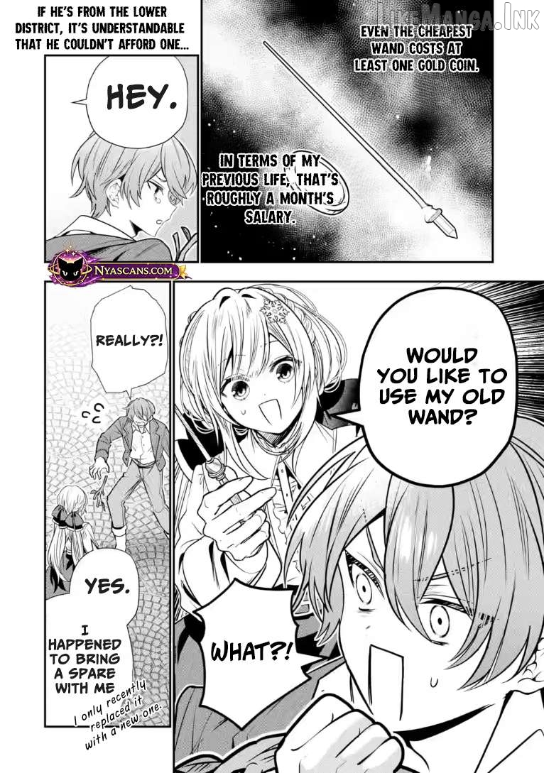 Konyakusha o Sutetara, Tanoshii Mahou Gakkou no Seikatsu ga Matte Imashita! Chapter 2.2 - page 4