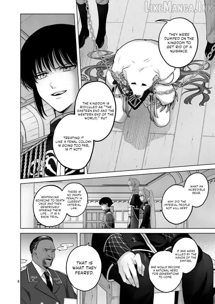 Kakute Muhon no Fuyu wa Sari Chapter 3 - page 8