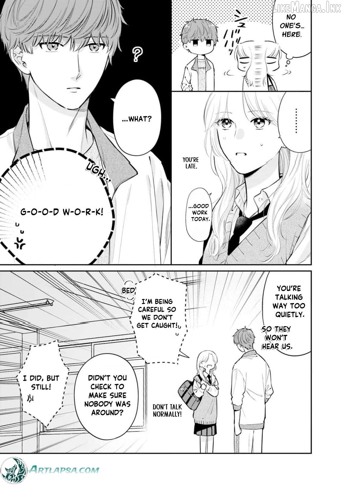 I Want to Say She's My Girlfriend, But I Can't Chapter 1 - page 21