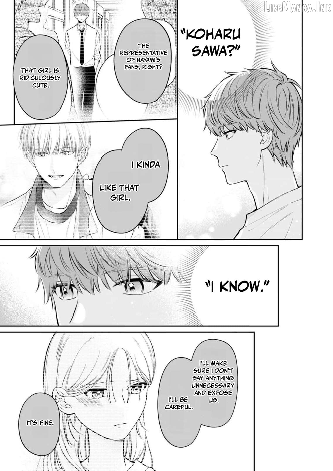 I Want to Say She's My Girlfriend, But I Can't Chapter 2 - page 30