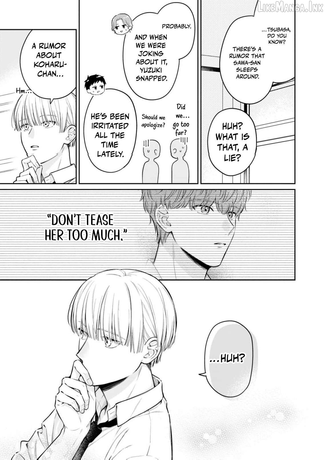 I Want to Say She's My Girlfriend, But I Can't Chapter 3 - page 14