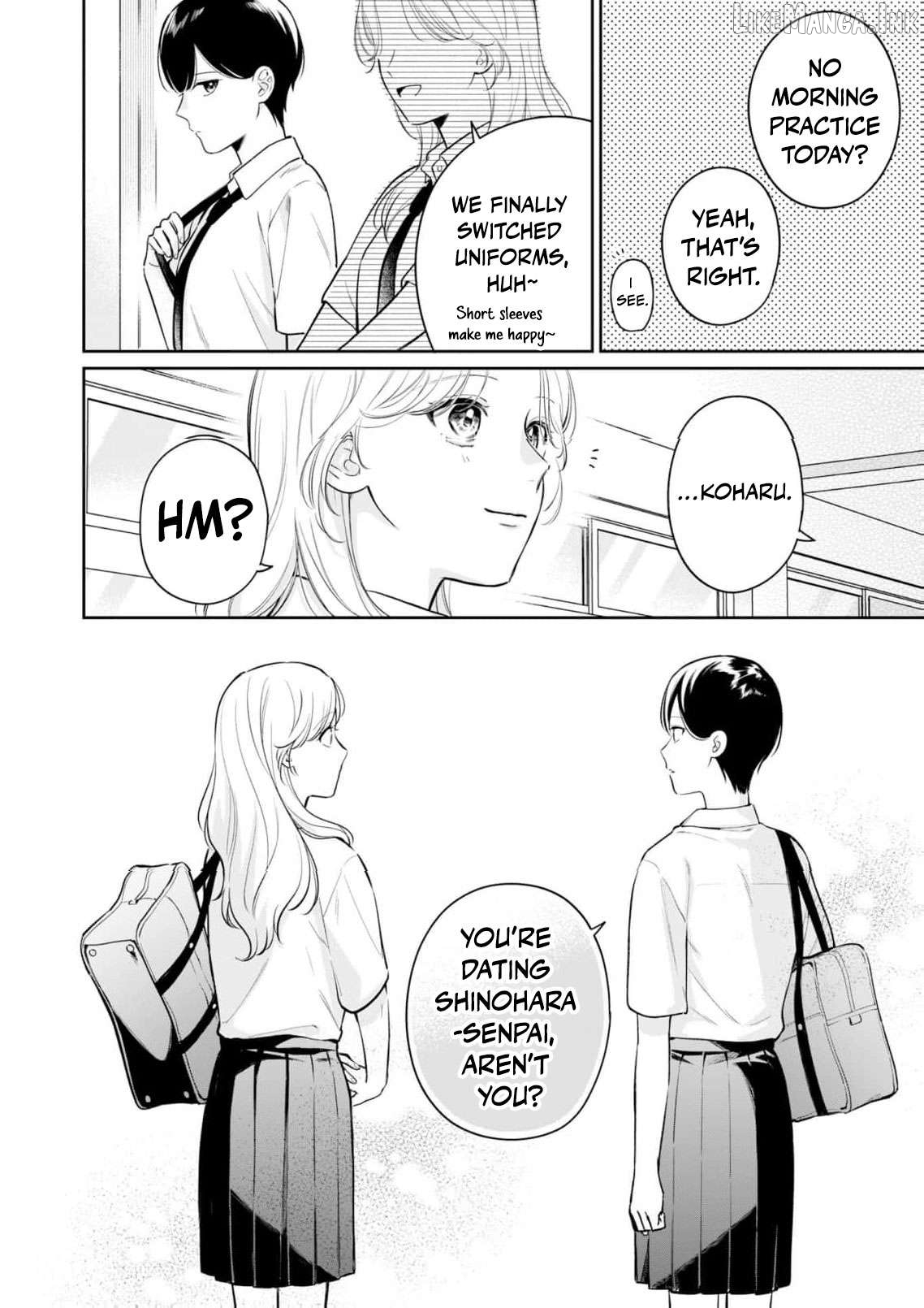 I Want to Say She's My Girlfriend, But I Can't Chapter 3 - page 33