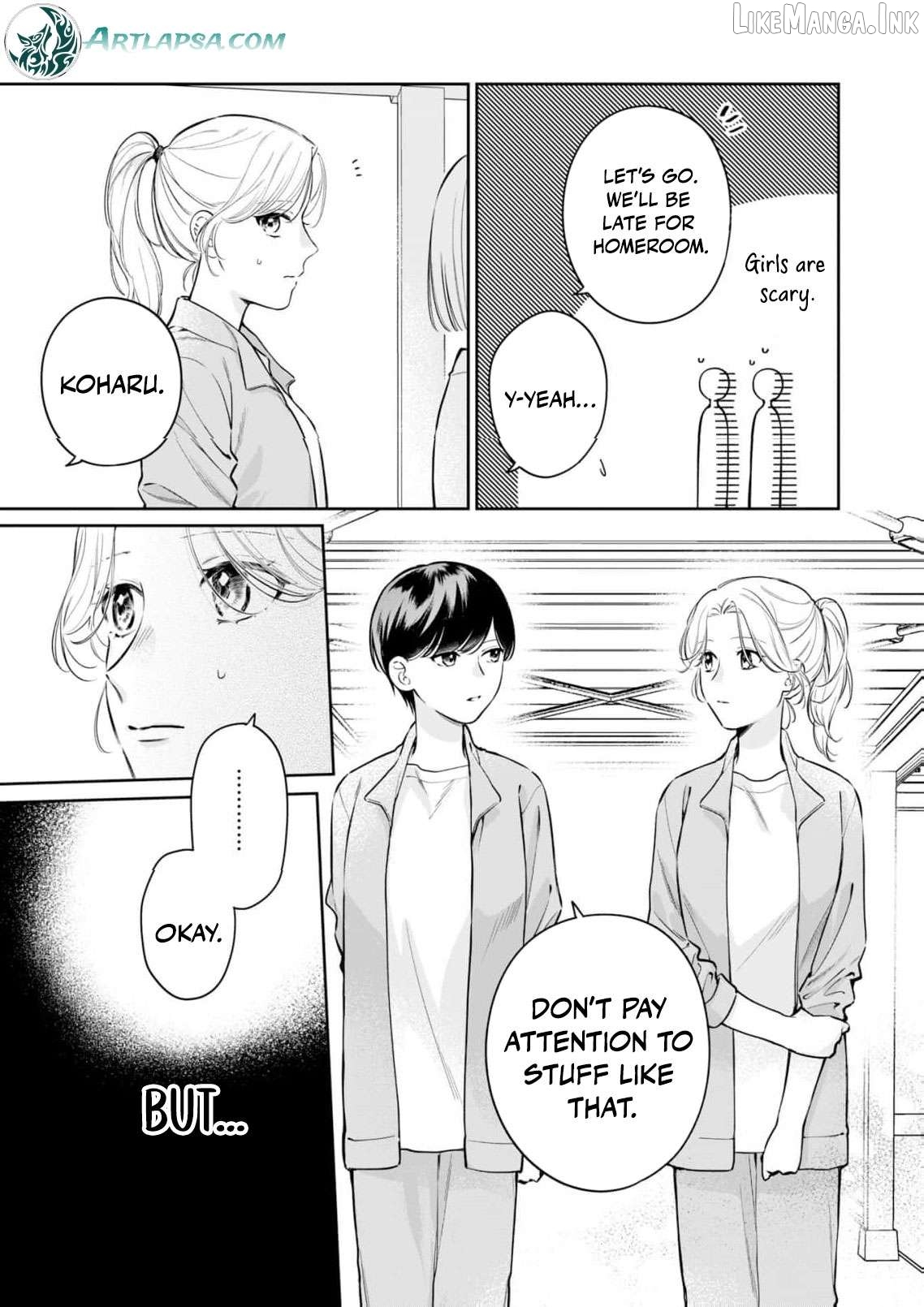 I Want to Say She's My Girlfriend, But I Can't Chapter 3 - page 8