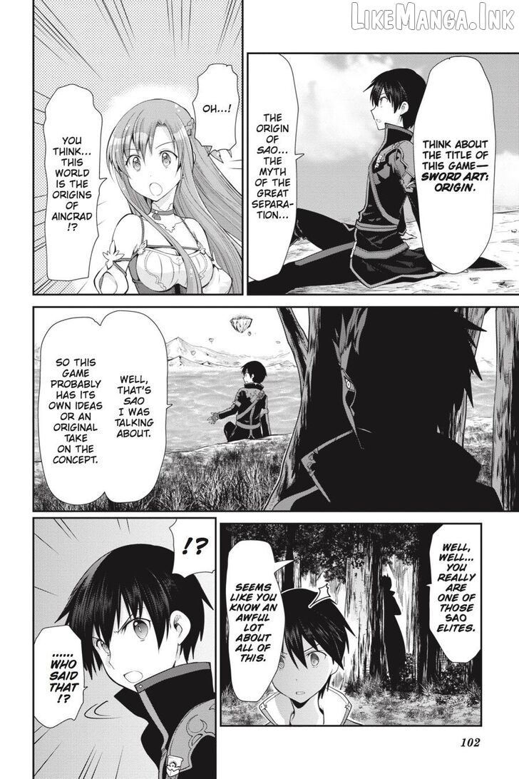 Sword Art Online: Hollow Realization Chapter 1 - page 103